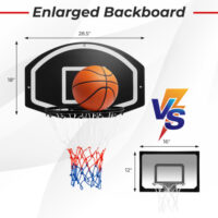 Wall Mounted Basketball Set for Kids Teens Adults - Image 3